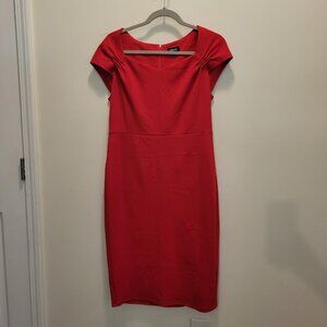 Red Business Dress